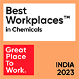 GPTW - Best Workplaces in Chemicals India 2023